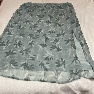 Light teal maxi skirt ♡